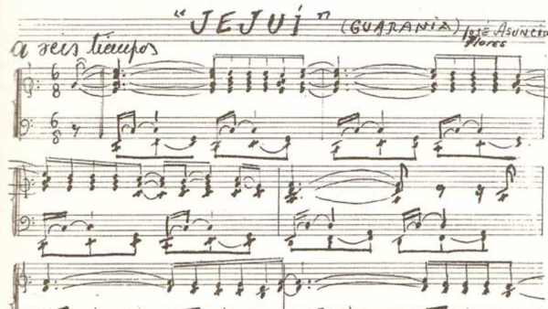 “Jejuí”, la primera guarania: Así nació la obra maestra de José Asunción Flores hace 100 años