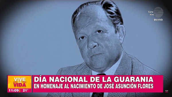 Día Nacional de la Guarania, en homenaje al nacimiento de José Asunción Flores