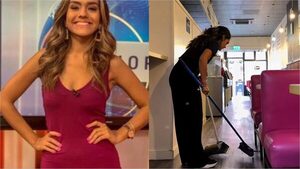 Popular / (VIDEO) ¡De presentadora de noticias en TV a limpiadora en Irlanda!