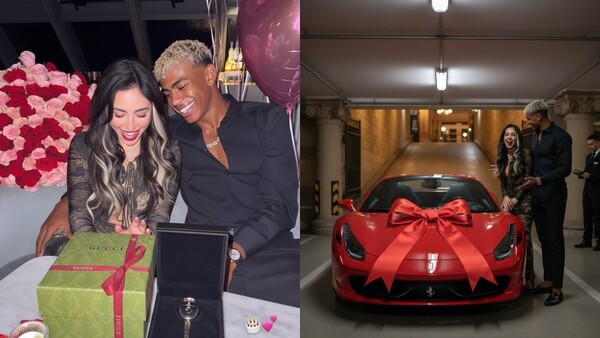 Lamine Yamal regaló un collar de diamantes y un Ferrari de G. 2.300 millones a Nicki Nicole por su cumple