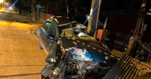 La Nación / Joven con restricción de circulación ocasionó un accidente en San Antonio
