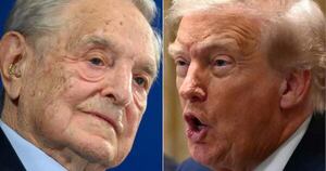 La Nación / Trump amenaza con demandar al multimillonario Soros y a su hijo