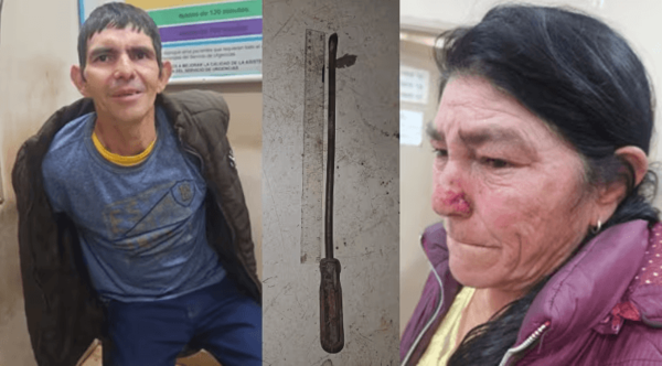 Hombre intentó asesinar a su propia madre y fue detenido - Noticiero Paraguay