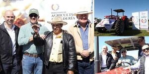 CAMBYRETÁ TIENE NUEVO TRACTOR PARA COMITÉ DE PEQUEÑOS PRODUCTORES