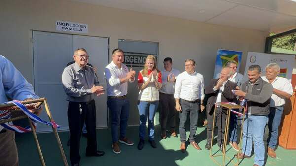 Inauguran nueva sala de urgencias en el Policlínico Materno Infantil de Hohenau