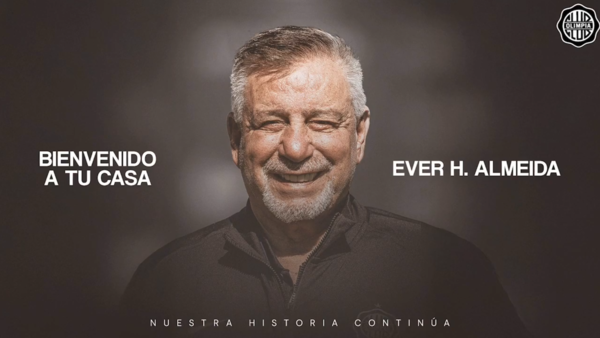 "¡Volver a empezar!": Olimpia presenta a Éver Hugo Almeida