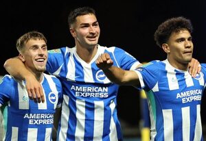 Versus / ¡Al fin se le dio! Gol de Diego Gómez en la clasificación del Brighton