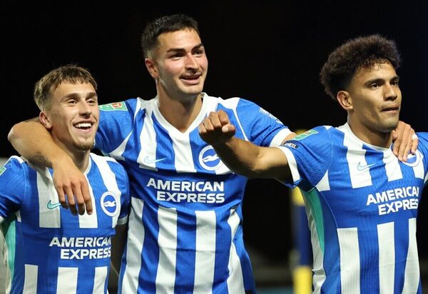 Versus / ¡Al fin se le dio! Gol de Diego Gómez en la clasificación del Brighton
