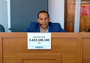 VIDEO | Caso faltante: "¿Dónde están los Gs. 5.622.548.100?", insiste concejal - San Lorenzo Hoy