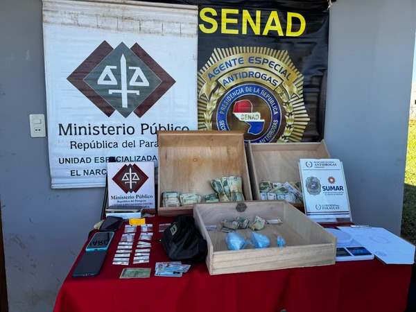 Evitan distribución de 600 dosis de cocaína durante el Mundial de Rally en Itapúa