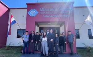 Fiscal adjunto recorre Santa Rita e Iruña para fortalecer labor