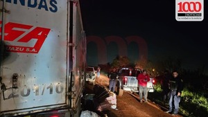 Asaltaron camión transportador de encomiendas en Minga Guazú