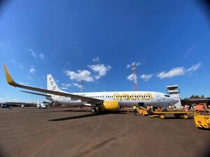 Aeropuerto Internacional de Encarnación recibió vuelo inaugural - Portal Digital Cáritas Universidad Católica