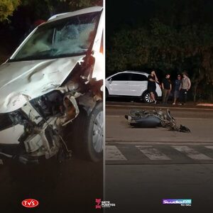 JOVEN PIERDE LA VIDA EN TRÁGICO ACCIDENTE EN CORONEL BOGADO - «TVS DIGITAL»