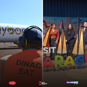 AEROPUERTO TENIENTE AMÍN AYUB: ENCARNACIÓN DESPEGA CON NUEVOS HORIZONTES - «TVS DIGITAL»