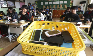Prohíben el uso de teléfonos móviles en escuelas de teléfonos móviles en escuelas de Corea del Sur - OviedoPress