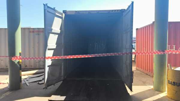 Incautan carga con cocaína camuflada en granos camino a Países Bajos