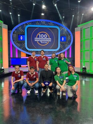 Dos colegios se enfrentaron por el viaje a Bariloche en 100 Paraguayos Dicen - trece