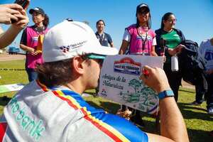Pilotos del WRC impulsan campaña ambiental en Encarnación