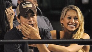 Enrique Iglesias y Anna Kournikova se encuentran en la dulce espera