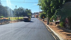 Plan Central 2: trabajos se concentran en la pavimentación de varias calles que conectan barrios estratégicos - San Lorenzo Hoy