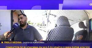 Diario HOY | Conductor de plataforma decidió “enjaular” su vehículo para evitar asaltos