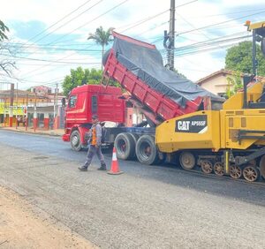 Avanzan obras de mejoramiento en puntos críticos de la Ruta PY01