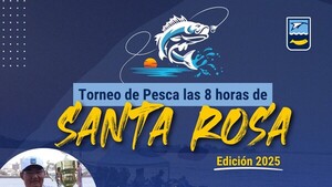 Llega el torneo de pesca “Las 8 horas de Santa Rosa”