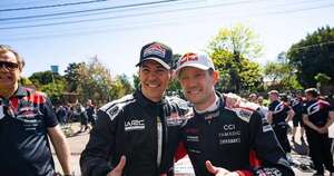 La Nación / Ruge el WRC en Paraguay: Peña disfrutó del Shakedown junto al francés Sébastien Ogier