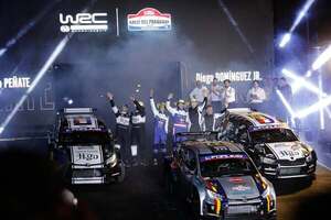 Rally del Paraguay: largada simbólica deslumbró en Encarnación