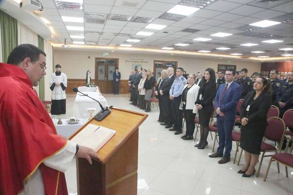 Misa de acción de gracias por el Día del Agente de Policía