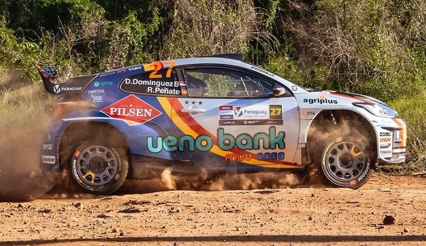 Rally del Paraguay: Diego Domínguez Bejarano gana dos especiales y lidera la WRC2