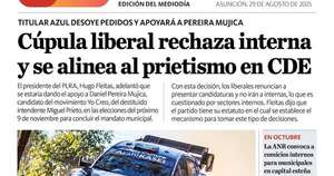 La Nación / LN PM: edición del 29 de agosto