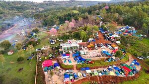 Los primeros tramos del Rally Mundial en Paraguay se viven como una fiesta