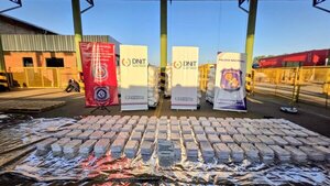 Nuevo sistema de control permitió detectar más de 500 kilos de cocaína en Villeta, según DNIT