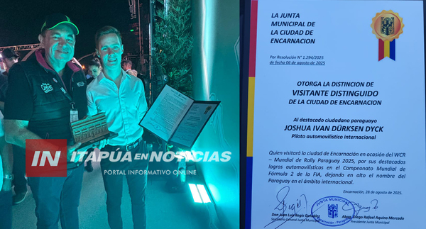 JOSHUA DUERKSEN: VISITANTE DISTINGUIDO DE ENCARNACIÓN