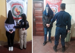 Policía detuvo a dos personas tras robo agravado