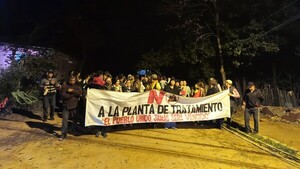 San Ignacio en pie de lucha: Vecinos resisten la instalación de planta cloacal en su barrio