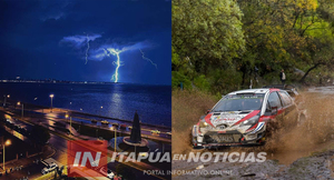 RALLY MUNDIAL: PODRÍAN REGISTRARSE LLUVIAS AISLADAS EL DOMINGO