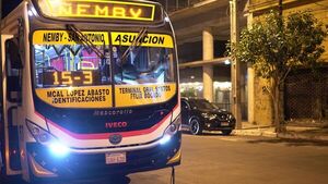 Desde septiembre, el servicio Búho conectará Asunción y Ñemby - trece
