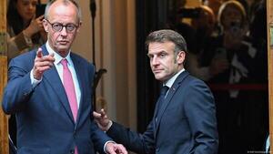 Merz, Macron y el disputado nuevo avión de combate europeo