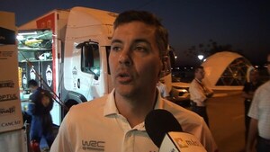 Presidente Santiago Peña destaca el éxito del World Rally Champions