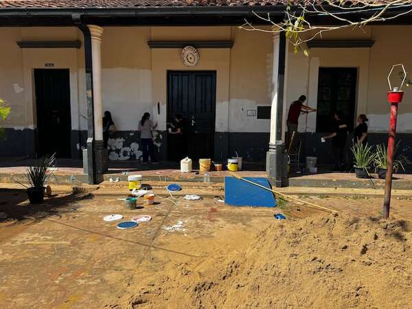 Grupo “Levanta escuelas” llega a 48 instituciones formativas: este fin de semana trabaja en Villarrica - Nacionales - ABC Color
