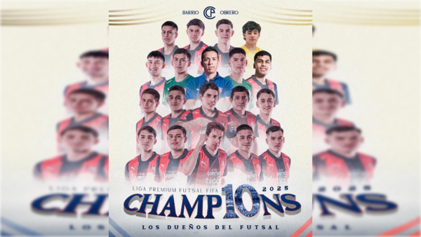 El rey del futsal paraguayo: Cerro Porteño levanta su décimo título en la Liga Premium