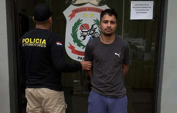 Un detenido y recuperación de vehículo robado en Brasil - Policiales - ABC Color