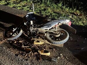 Motociclista pierde la vida en Horqueta - Concepción al Día