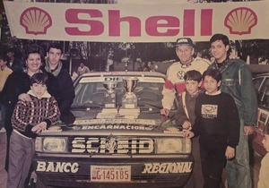 Alfredo Scheid: "La pasión por el rally se lleva en la sangre"