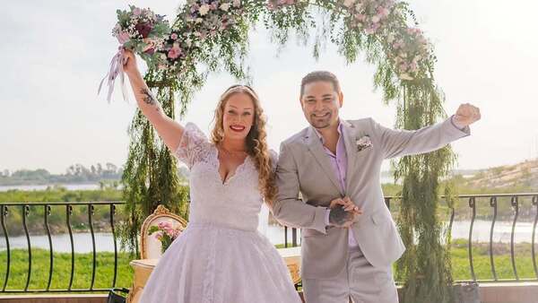 Nicole y Víctor se casaron: "Un pacto con Dios que hicimos tú y yo"