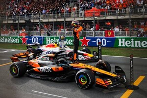 Versus / Golpe de Piastri al Mundial de F1: triunfo en Países Bajos y abandono de Norris