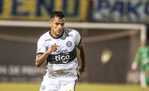 Lucas Morales y su mejor partido como jugador de Olimpia